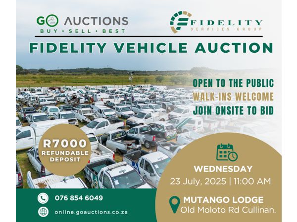 Fidelity Live Non-Starter Auction 23 JULY 2025